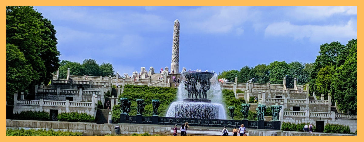 Frogner Park In Oslo, Norway - The Sculptural Delight - Left, Write, Left...